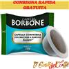 Caffè Borbone 50 100 200 Capsule BORBONE compatibili BIALETTI - Miscela BLU ROSSA NERA ORO DEK