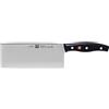 ZWILLING Chinese Chef's Knife - Coltello in Acciaio Inossidabile, Colore: Nero/Argento