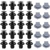 SG Store 20 Pezzi Di Clip Di Fissaggio Paraurti + 10 Pezzi Di Clip Di Rivestimento Passaruota Compatibili Con BMW MINI Cooper Cabriolet Clubman Clubvan Countryman Coupe Paceman Roadster R50 R52 R53