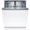 Bosch Hausgeräte Bosch SBV4HTX00E Serie 4 - Lavastoviglie XXL, 60 cm, completamente integrato, con cestello per posate, asciugatura extra, Silence Programm, Flex Cestini, Rack Matic, Silence Plus, Home Connect