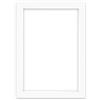 nielsen Conservation Passepartout 1,5 mm, formato esterno 50x70 cm per quadri 40x60 cm, bianco puro bianco chiaro liscio