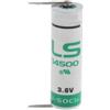 BenjiPower - Batteria Litio Li-SoCl2 LS14500 AA 3,6 V 2600 mAh lamelle di saldatura
