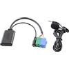 Trisoye Auto Bluetooth Musica Audio Cavo Microfono Mani Adattatore per Grande Punto After 2007 per