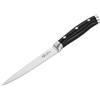 Lagostina Coltello Multiuso Forgiato, Lunghezza Lama 12.5 cm, Nero e Acciaio