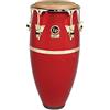 Latin Percussion Conga Galaxy in fibra di vetro Quinto 11 LP808X-ARG, Arena Red Sparkle, Hardware oro