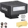 Godox iM20 iFlash Camera Flash for Canon Sony Nikon Fuji Panasonic Olympus Pentax and Other DSLR Camera,Digital Camera w/Standard Hot Shoe,3s Recycle Time,440 Full-Power Flashes,470mAh Li-ion Battery