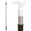 Clear Sky Asta telescopica per aprifinestra, compatibile con lucernari Velux e persiane, asta da 2 m, gancio extra forte