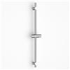 Detbom Asta Doccia 70cm DETBOM, Saliscendi Doccia in Acciaio Inox con Supporto Soffione Regolabile Girevole a 360°, Colonna Doccia Senza Miscelatore, Barra Doccia per Adattarsi ai Fori Esistenti, Cromo