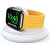 JOYROOM Caricatore per Apple Watch [Apple Certificato MFi], Magnetico Ricarica Carica Apple Watch con 1m Cavo USB C, Apple Watch Charger Compatibile con iWatch Series 9/8/7/6/5/4/3/2/SE/Ultra-Bianca