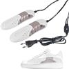 Forhome Asciuga scarpe elettrico,Asciuga Scarpe Portatile,Asciuga Scarpe,Asciuga Stivali,Asciuga Scarponi da Sci,Per scarponi da sci,Scarpe calde,Scarpe da corsa,Bianco