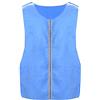 Tianbi Gilet rinfrescante, unisex, estivo, per la pesca, il ciclismo, lo chef, Blu, Taglia unica