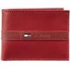 Tommy Hilfiger Classic Bifold Portafogli novità, Rosso, Taglia Unica Uomo