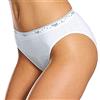 renna store sloggi N 6 Slip Donna Sloggi Basic 100 Tai Basic dalla 1° alla 6° Bianco E Nero (Bianco, EU 48 / FR.ES 50 / GB 20 / ITA 6)