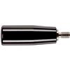 Halder 24530.0071 Maniglie cilindriche, Nero, d1=31 mm / d2=M12 / Stahl