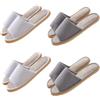 Teceyfeet 4 Paia di Pantofole Ospiti- Comode Pattine per Ospiti Ciabatte Lavabili Pantofole Antiscivolo Pantofole Unisex Pantofole Viaggio Hotel