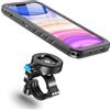 Cozycase Supporto Bici Moto Per iPhone 11 Impermeabile - Metallo/Alluminio Porta Cellulare/Telefono/Navigatore Manubrio Mtb/Bicicletta Monopattino Elettrico Ebike Scooter Mountain Bike Waterproof