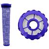 KENSHIRE Aspirapolvere DC40 filtri compatibili per Dyson DC40 post hepa pre filtri animali multi pavimento totale pulito parti sostituzione 922676-01 e 923587-02