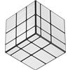 Roxenda Speed Cube, Puzzle Irregolare Magico, Rompicapo Veloce e Fluido per Bambini, Giocattolo Sequenziale Divertente (Mirror Cube)