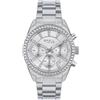 Breil, Collezione Azure, Cronografo Donna, Orologio Donna con Bracciale in Acciaio, Resistente All'Acqua, Movimento al Quarzo, Cassa 36 mm, Chiusura con Pulsanti