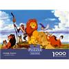 HESHS Il Re Leone Puzzle 1000 Pezzi,Cartoon Puzzles Per Adulti E Giovani,3d Puzzle Legno Impossibile, Gioco Di Carte Colorato,regalo Romantico Per Uomini E Donne 1000pcs (75x50cm)