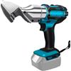 HEBERUCK 21V Forbici Elettriche per Metallo per Makita Batteria, Cesoie per Metallo Elettriche Cordless Professionali, con Testa Rotante a 360° per Fogli, Tappeti, Pelle (Senza Batteria)