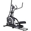 MAXXUS Ellittica da Casa CX 5.1 - Monitor LCD, Professionale, Compatta, con Ruote, Freno Magnetico - Cyclette, Bici Ellittica, Bicicletta Ellittica Palestra, Crosstrainer, Fitness, Attrezzatura Step