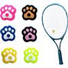 Biluer Antivibrazione Tennis,Biluer 6Pcs Ammortizzatore In Silicone Ammortizzatori Da Racchetta Accessori Per Racchette Adatto Alla Maggior Parte Degli Appassionati Di Tennis (C)