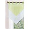 Gardinenbox 2023710 - Tendina in voile a doppio strato, 90 x 60 cm, colore: verde mela