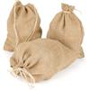 La Cordeline 3 sacchetti in tela iuta, 26 x 30 cm, riutilizzabile, per verdure, conservazione e conservazione della cucina