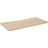 vidaXL Piano Scrivania 110x55x2,5 cm in Legno Massello di Pino