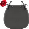 uyeoco Cuscini Sedie Cucina Ovali, Cuscini per Sedie Cucina Lavabile Fodere Coprisedia Copertura Staccabile, Anti-Deformazione Cuscini (Color : 3#, Size : 40x40cm)
