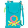 safta BENETTON SUMMER - Portamonete standard, per cellulare, comodo e versatile, qualità e resistenza, 19 x 10 cm, blu, M, Casual