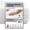 SoNiT home decor SONIT - Copri Materasso Matrimoniale 160x190 - Coprimaterasso Matrimoniale Anallergico con Angoli - Coprimaterasso 100% Cotone