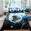 Loussiesd Calcio Calcio Trapuntino Copertura Ragazzi Sport Tema Da Letto Set Calcio Modello Copripiumino Per Bambini Bambini Ragazzi Trapunta In Microfibra Copriletto Camera Letto Singola