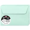 Clairefontaine 55336C - Pacco da 20 Buste autoadesive - Formato C6 (11,4x16,2cm) - 120g/m² - Colore verde giada -Inviti Eventi e Corrispondenza - Gamma Pollen - Carta Premium Liscia