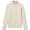 Amazon Essentials Maglione Dolcevita Morbido a Maniche Lunghe Uomo, Bianco Sporco, M