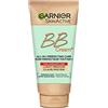 GARNIER Skin Active - BB Anti-Aging Crema - Cura della perfezione all-in-1 - tonifica e idrata - SPF 25 - Acido ialuronico e Aloe Vera - Vegan & Cruelty Free - Tutti i tipi di pelle - tinta media -