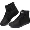 Bravover Scarpe Barefoot a piedi nudi Inverno Uomini Donne Neve Stivali a piedi nudi Caldi Walking Wide Toe Box scarpe Morbide antiscivolo Stivali minimalisti Bianco 43EU