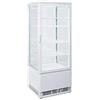 Cool Head Vetrina Frigorifero 4 Fatti Vetrati Positive Bianco - 98 Litri - Cool Head -