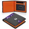 LIVLOKO Portafogli da uomo RFID, portafoglio per carte di credito con tasca portamonete, sottile portafoglio con fermasoldi da uomo, sottile da uomo, regalo per il 21° compleanno da uomo, con