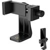 cxxtkcxxlc Adattatore Cellulare per Treppiede Smartphone, Smartphone Con Treppiede Girevole a 360°, Selfie Stick Monopiede, Porta Cellulare Con Pinza Regolabile per Bastone