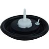 Merriway Bulk Hardware BH03352 Guarnizione della Valvola di Ingresso a Diaframma per Cassette WC, Bianco, Set di 5