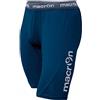 Macron Bermuda Scaldamuscoli Macron QUINCE Sliding Short Blu taglia S