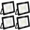 toobettp 4PCS Faretto LED 30W, 3000LM 6000K Faretti LED da Esterno Per Giardino