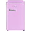 Akai CLASS130K - Frigorifero monoporta, 130 litri, colore Rosa, classe energetica F