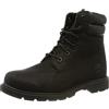 Timberland Linden Woods 6 Inch Faux Fur Lined WR, Stivali alla Moda Donna, Nero Black Nubuck, 38.5 EU
