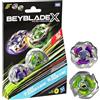 Hasbro Beyblade X con Knife Shinobi 4-80HN e Keel Shark 3-80F, Gioco di Strategia per Bambini e Famiglie con 2 Trottole Giocattolo, Giochi per Feste con Amici
