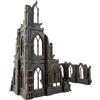 3D Vikings Gothic Ruins Series - Set 1: Edifice rovinato a tre piani e resti adiacenti al primo piano, scala 28/32 mm
