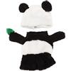Jopwkuin Costume di Halloween per Animali da Panda, Comodi e Caldi Vestiti di Halloween per Cani per Compleanni, Feste, Matrimoni (M)