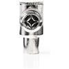 NEDIS Connettore IEC (Coax) - Angolo di 90° - Maschio - Nichelato - 75 Ohm - Vite - Diametro ingresso cavo: 7.0 mm - Metallo - Argento - Confezione da 2 pezzi